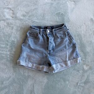 Hollister Light Blue Jean Shorts